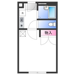 レオパレス中井町2の物件間取画像